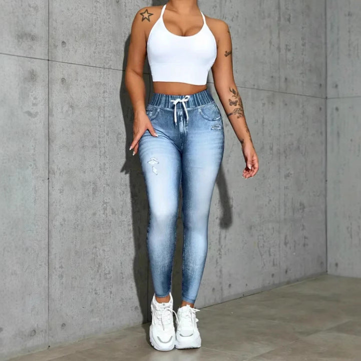 Butt-lifting Tummy-control Leggings Perfect For Cycling And Working Out