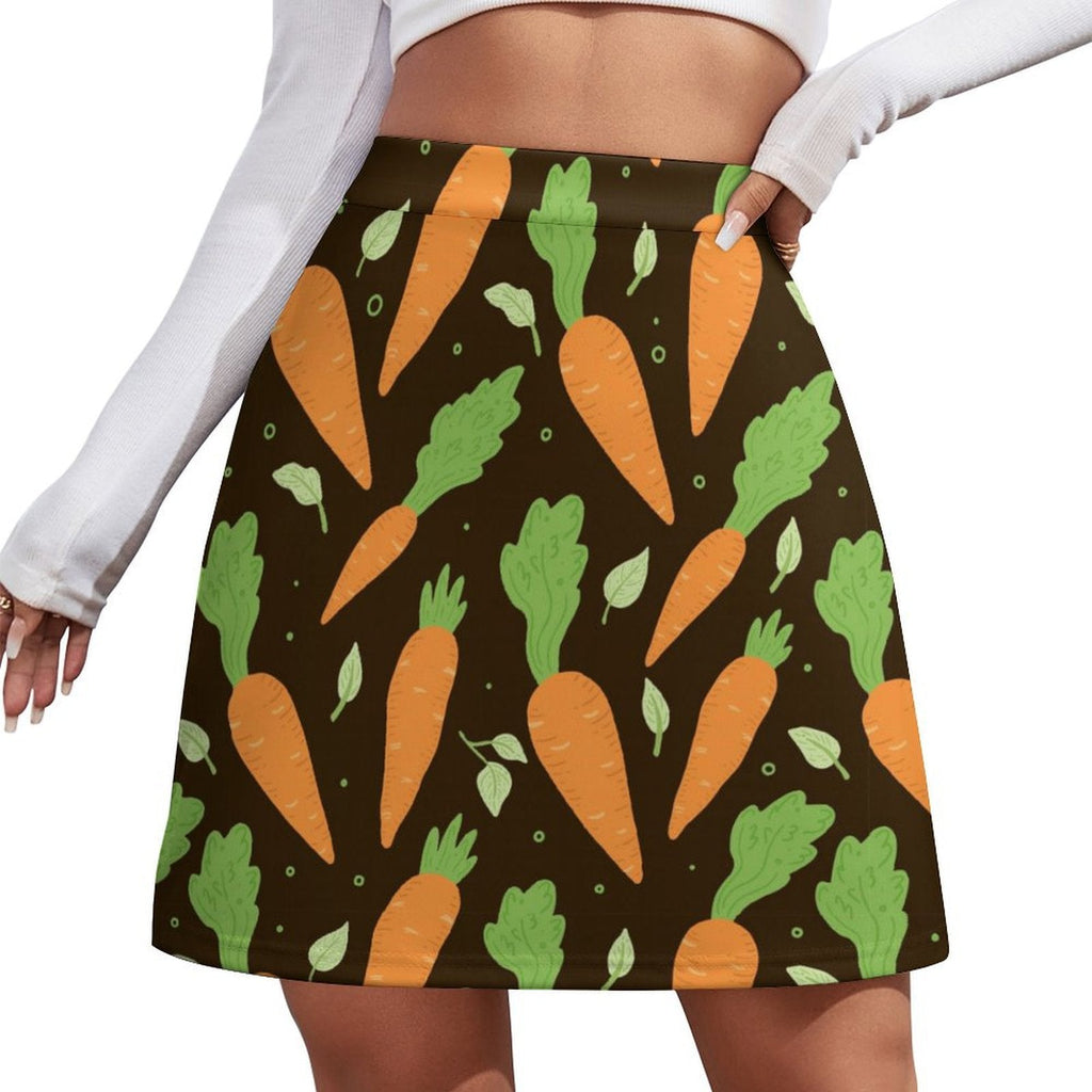 Stylish A-line Printed Skirt For Women