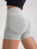 Seamless Yoga Shorts For Women In European And American Styles