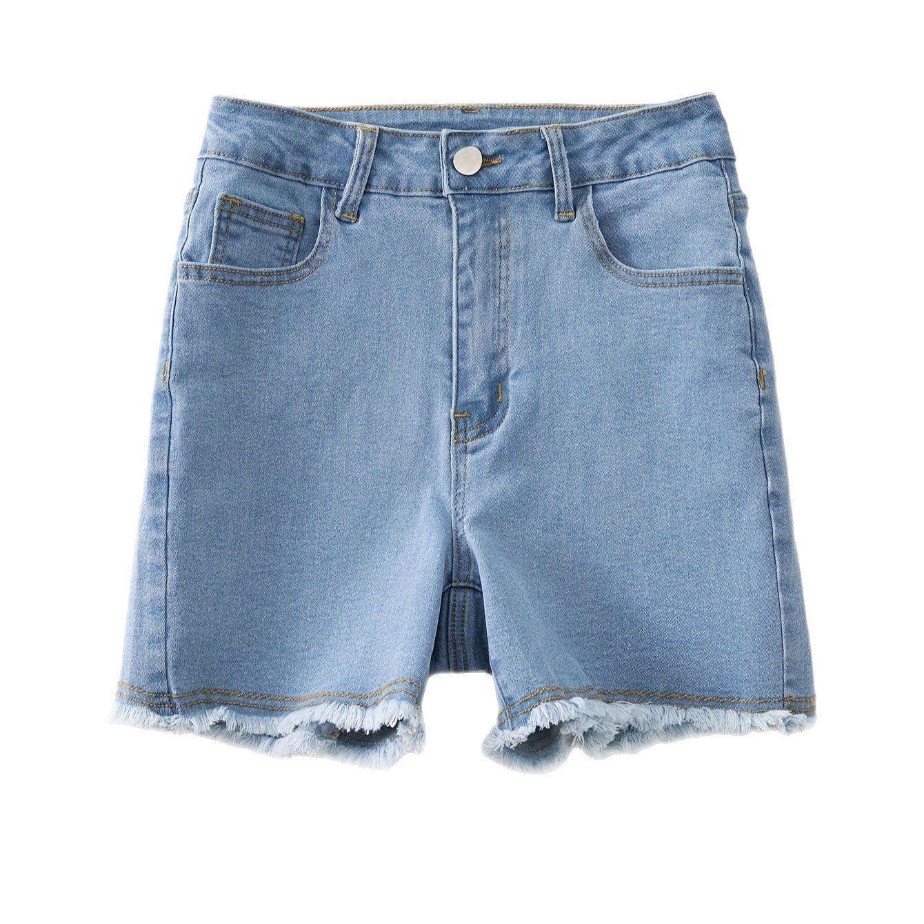 Bow Denim Shorts