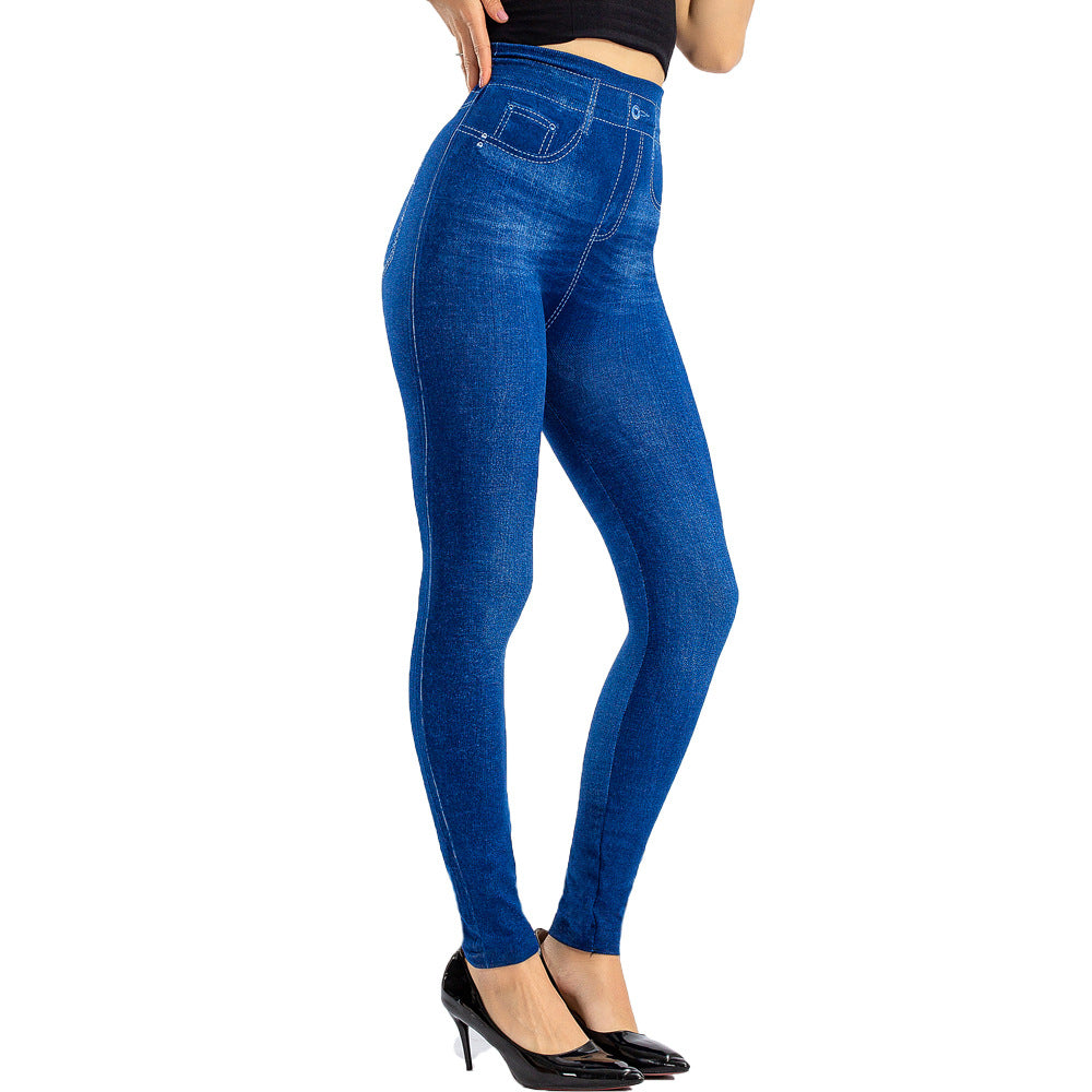 Seamless Denim Leggings