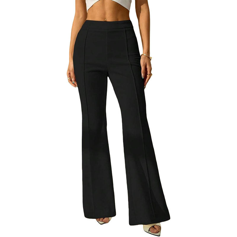 New Solid-color Loose Straight-leg Pants