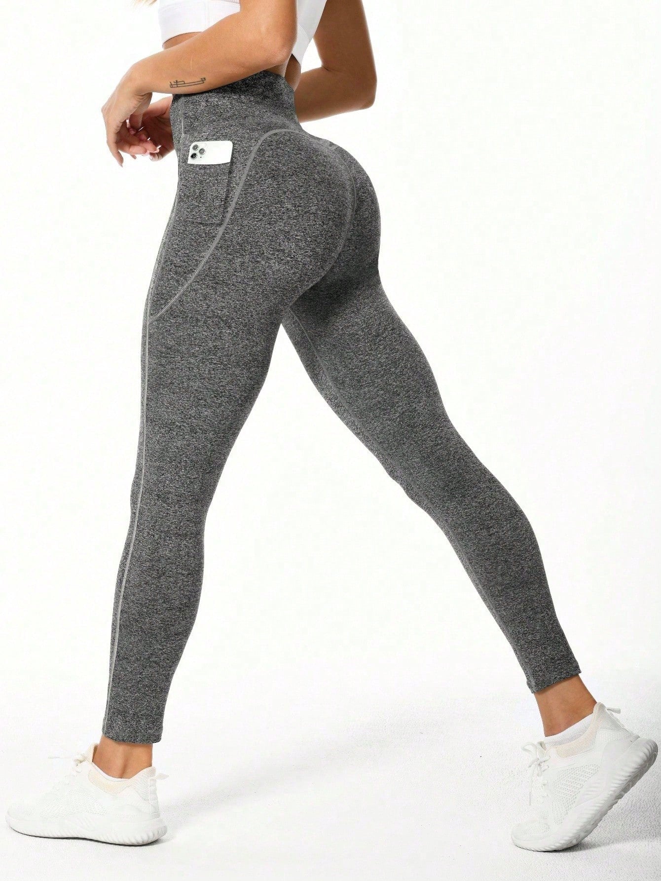 Women's New Arrival Printed High-Waisted Soft And Comfortable Leggings For Outerwear