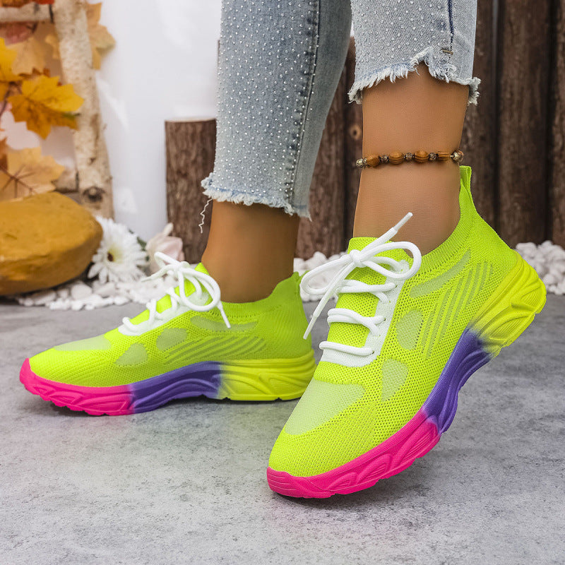 Womens Stylish Casual Low-cut Round-toe Flats