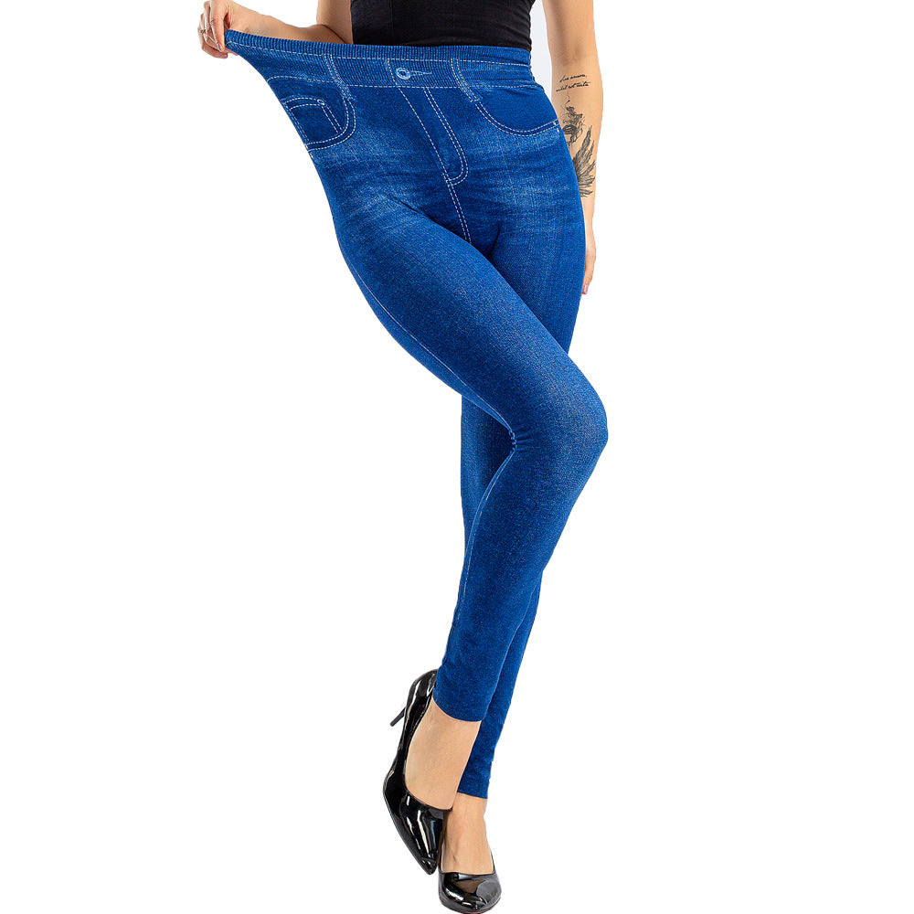 Seamless Denim Leggings