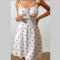 Womens Casual Sexy Bow-Tie Lace-Up Dress