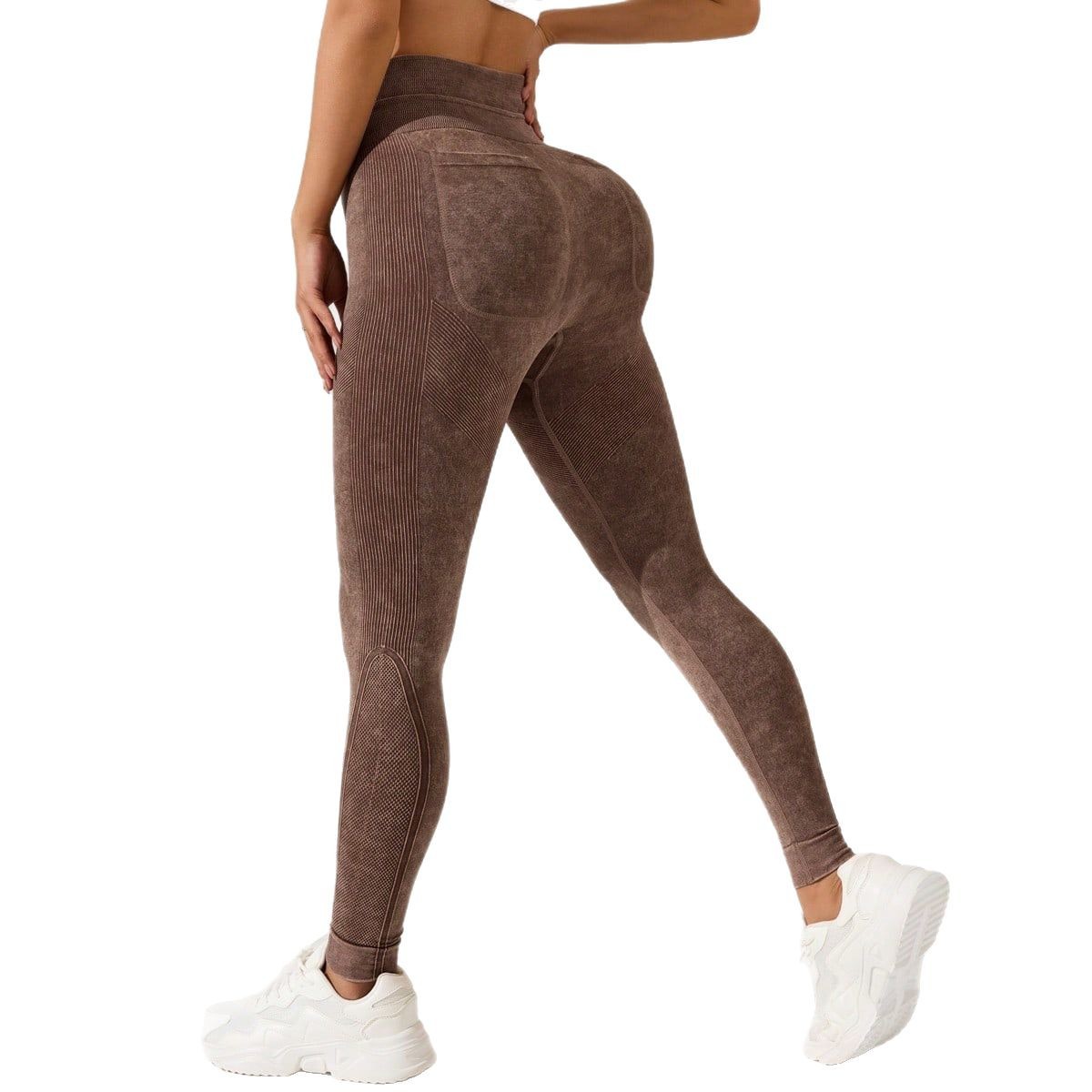 Athletic Outdoor Pocket Leggings For Fitness And Yoga